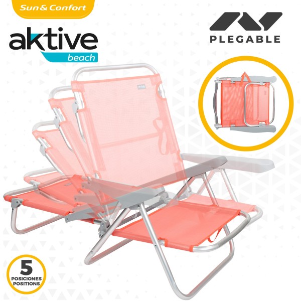 Silla baja reclinable-Sillas de Playa | Distria