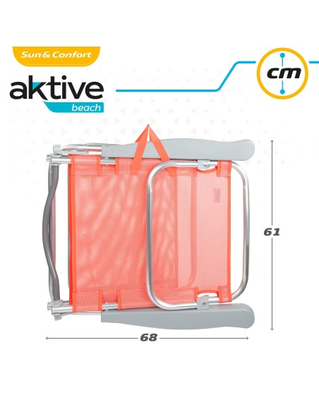 Silla baja reclinable-Sillas de Playa | Distria