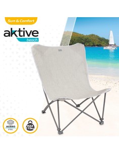 Sillón plegable camping Aktive | Distria 2