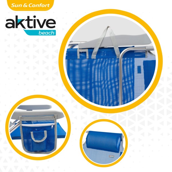 Sillas de playa con altura del respaldo XL | Distria