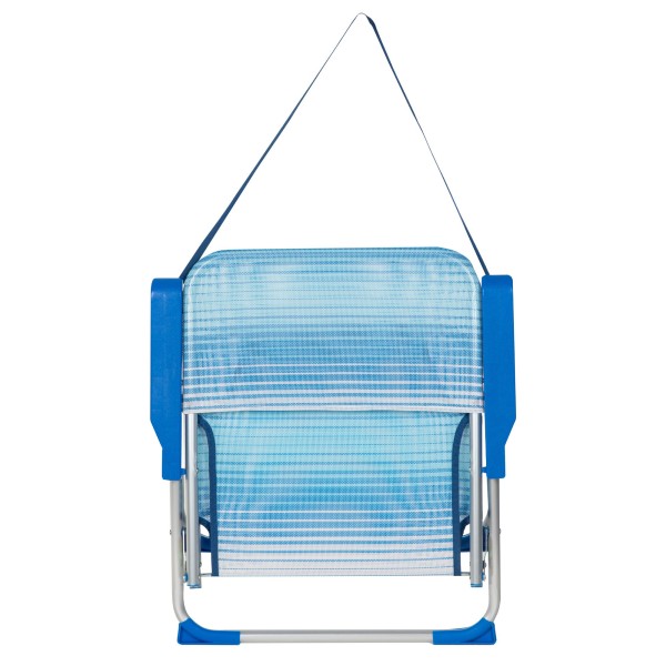 Silla de playa plegable baja antivuelco Aktive | Distria
