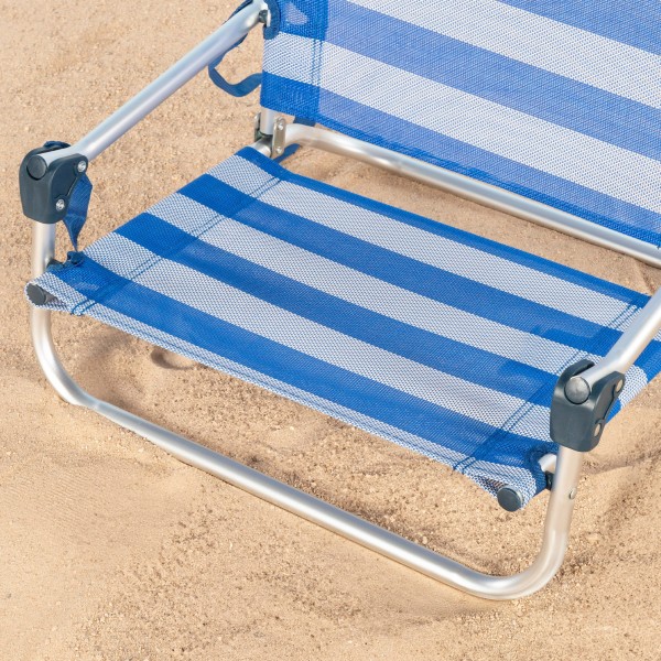 Silla de playa plegable pequeña marinera Aktive | Distria