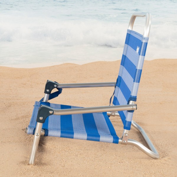 Silla de playa plegable pequeña marinera Aktive | Distria