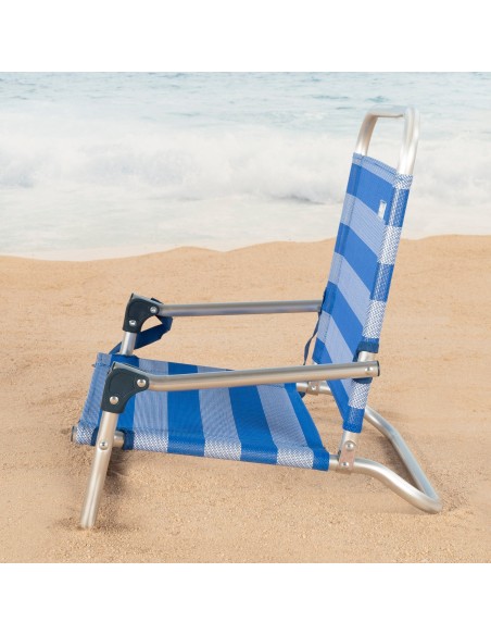 Silla de playa plegable pequeña marinera Aktive | Distria