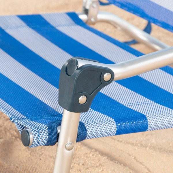 Silla de playa plegable pequeña marinera Aktive | Distria