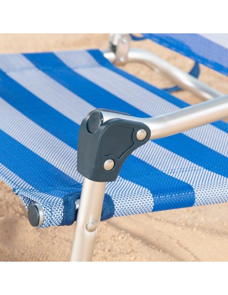 Silla de playa plegable pequeña marinera Aktive | Distria