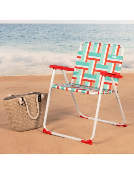 Silla de playa plegable retro Aktive | Distria
