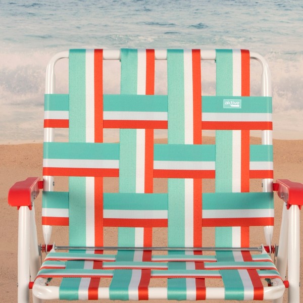 Silla de playa plegable retro Aktive | Distria