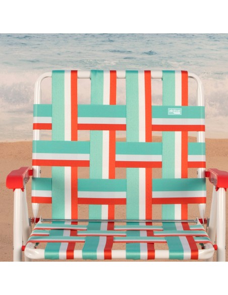 Silla de playa plegable retro Aktive | Distria