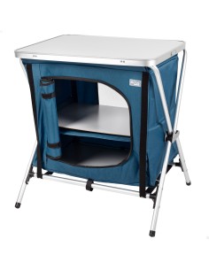 Armario plegable camping con tablero y bolsillo | Distria