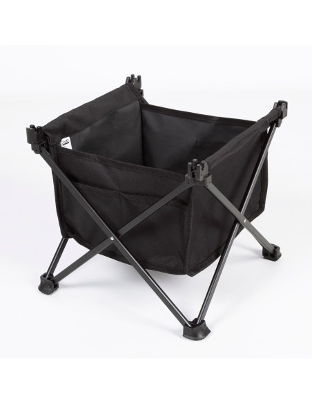 Mesa auxiliar plegable camping con almacenamiento | Distria