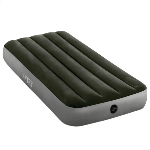Colchón hinchable INTEX individual c/hinchador de pie | Distria