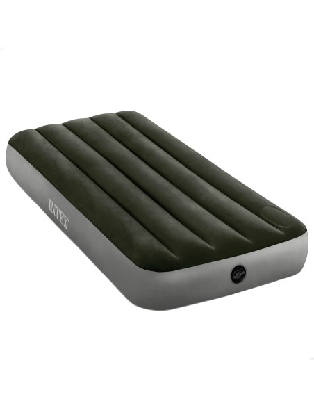 Colchón hinchable INTEX individual c/hinchador de pie | Distria