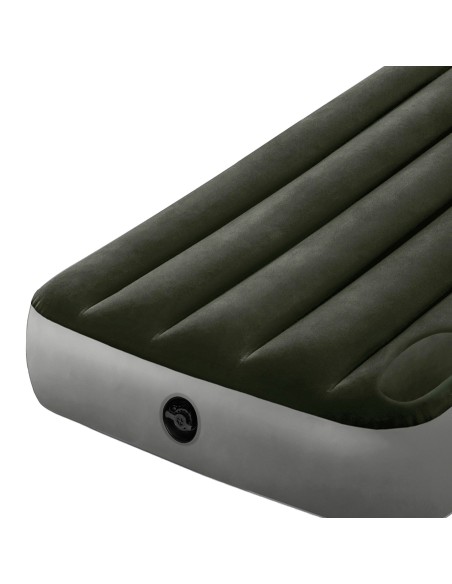 Colchón hinchable INTEX individual c/hinchador de pie | Distria