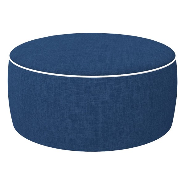Pufs hinchable tejido vaquero-Decoración Jardín| Distria