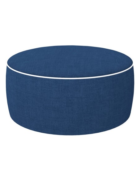 Pufs hinchable tejido vaquero-Decoración Jardín| Distria