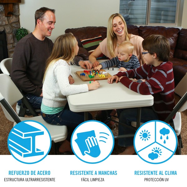 Mesa auxiliar plegable Lifetime | Distri