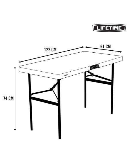 Mesa auxiliar plegable Lifetime | Distri