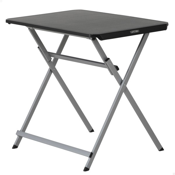 Mesa auxiliar plegable negra Lifetime | Distria