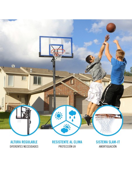 Canasta baloncesto portátil LIFETIME | Distria