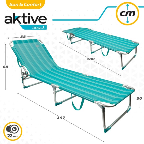 Tumbona de playa plegable ligera | Distria