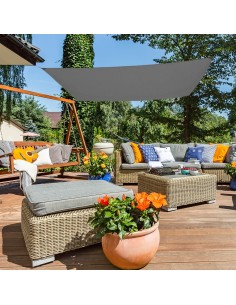 Toldo vela rectangular Aktive Garden en Distria 2