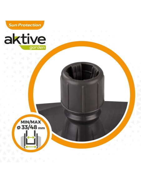 Base sombrilla cuadrada Aktive 33-48 mm | Parasoles Distria