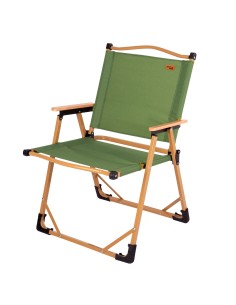 Silla plegable verde Glamping | Distria