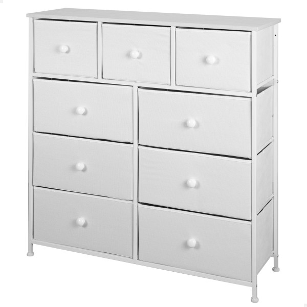 Cómoda blanca 9 cajones Max Home | Distria