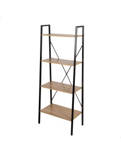 Estantería escalera madera 4 estantes Max Home | Distria