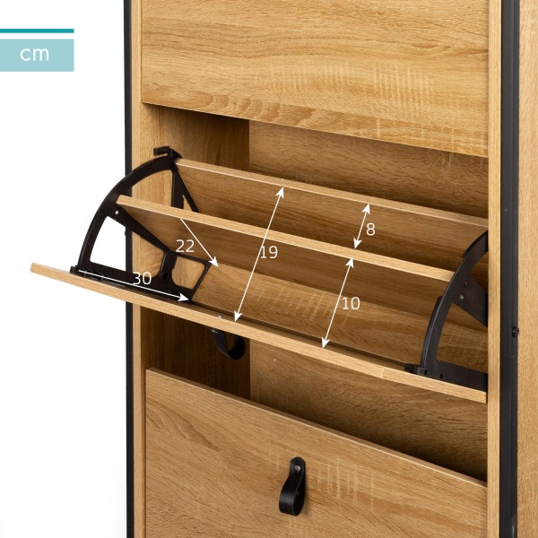 Mueble zapatero recibidor 3 cajones Max Home | Distria