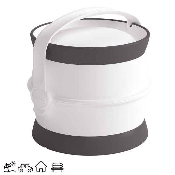 Curver Kit de viaje para perros con 3 recipientes | Distria