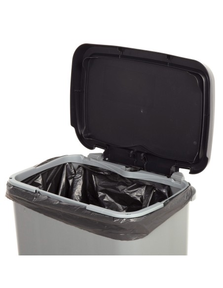 Cubo de basura Curver Compatta 25L gris | Distria