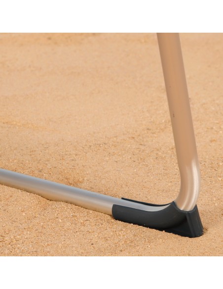 Silla de playa plegable a rayas - Silla playa | Distria
