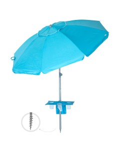 Sombrilla playa grande con mesa | Distria