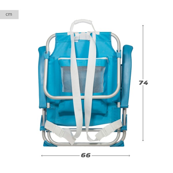 Silla plegable para transportar estilo mochila | Distria