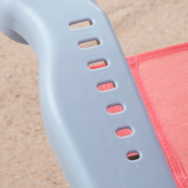 Silla de playa plegable coral 8 posiciones Aktive | Distria