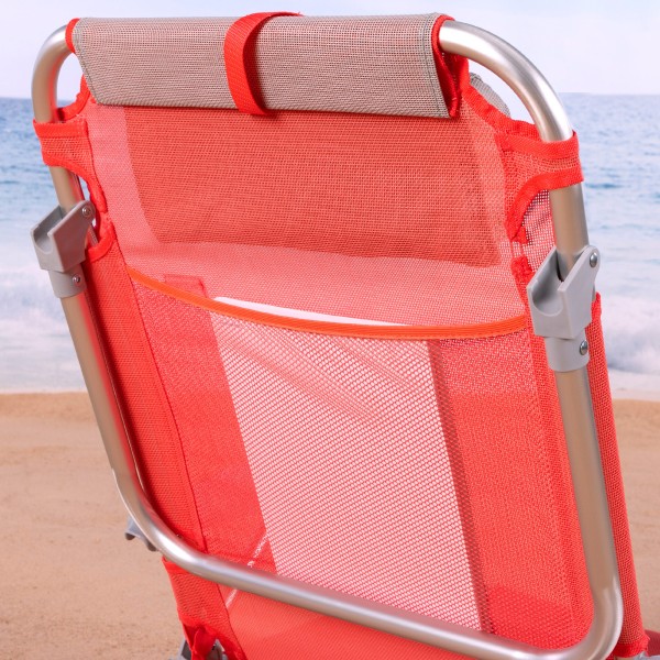 Silla plegable multiposición Coral - Sillas de Playa | Distria