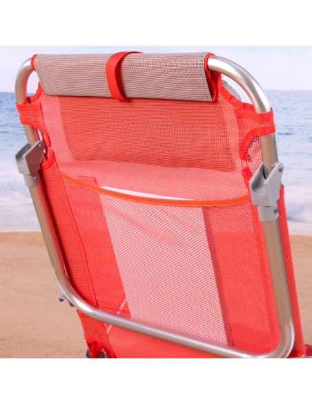 Silla plegable multiposición Coral - Sillas de Playa | Distria