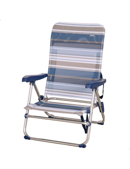 Silla playa plegable multiposición | Distria