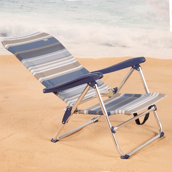 Silla playa plegable multiposición | Distria