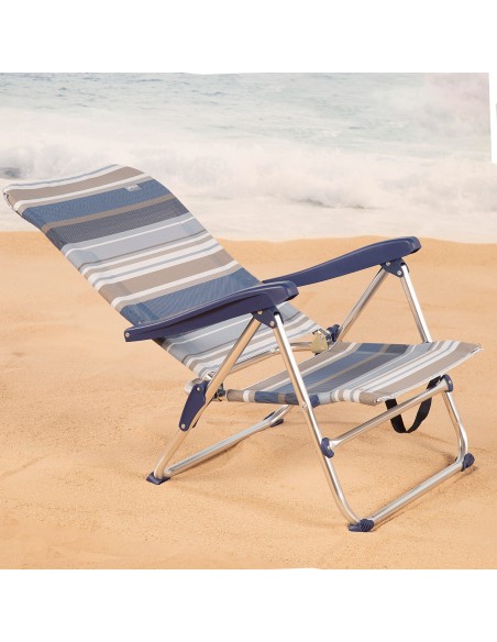 Silla playa plegable multiposición | Distria