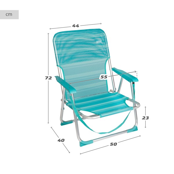 Silla plegable fija | Distria