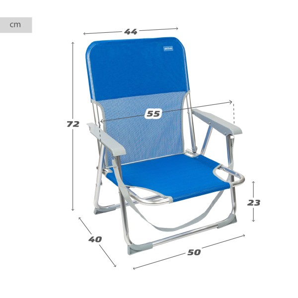 Comprar silla playa fija plegable | Distria