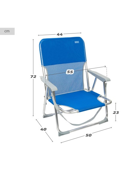 Comprar silla playa fija plegable | Distria