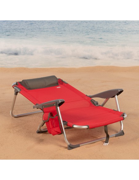 Silla plegable reclinable de playa Aktive | Distria