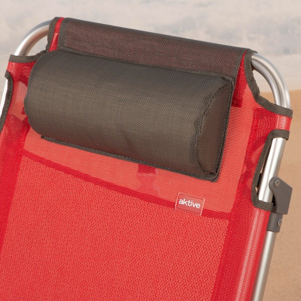 Silla plegable reclinable de playa Aktive | Distria