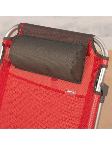 Silla plegable reclinable de playa Aktive | Distria