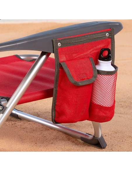 Silla plegable reclinable de playa Aktive | Distria