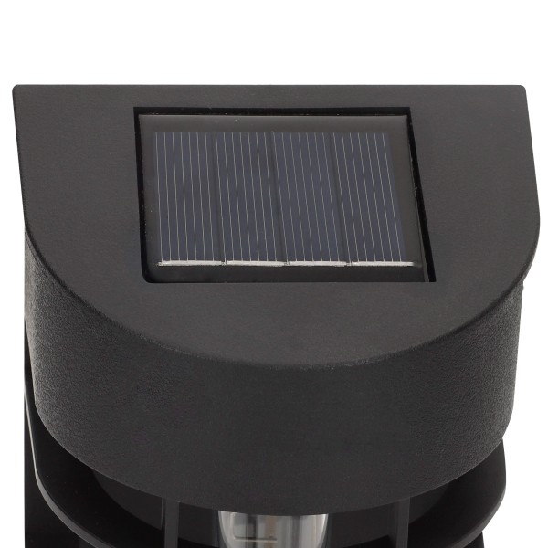 Set de 2 apliques solares LED 6 lúmenes con sensor de luz | Distria